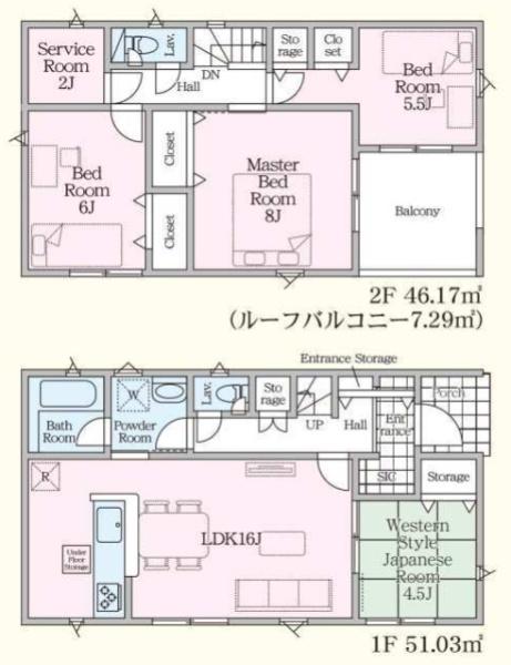 新築　クレイドルガーデン真岡市台町第9　2号棟（全2棟）