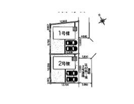 新築　クレイドルガーデン真岡市台町第9　2号棟（全2棟）