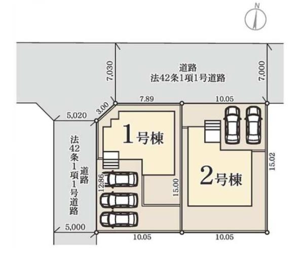 新築　リーブルガーデン宇都宮西川田南第９　１号棟(全２棟)