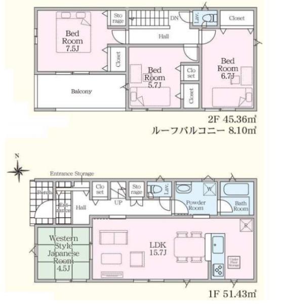 新築　クレイドルガーデン宇都宮市中久保第３　１号棟（全２棟）