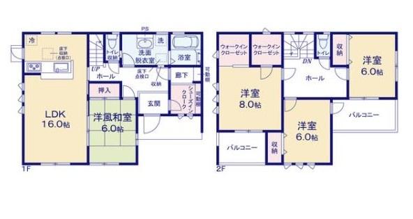 新築　リーブルガーデン下野烏ケ森　２号棟（全４棟）