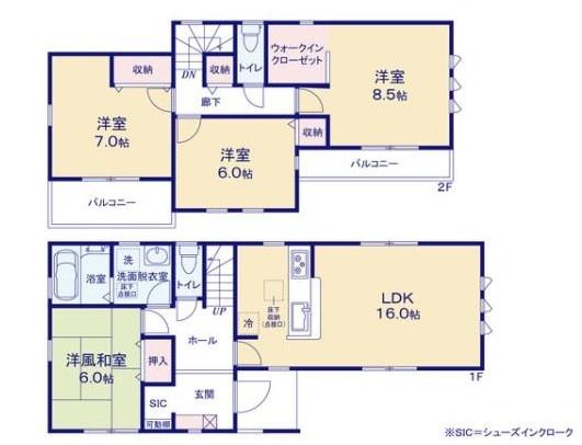 新築　リーブルガーデン下野烏ケ森　４号棟（全４棟）