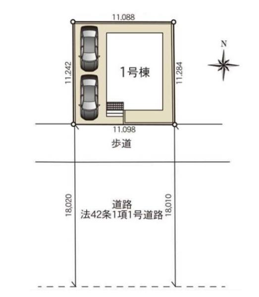 新築　クレイドルガーデン　壬生町幸町第6（全1棟）
