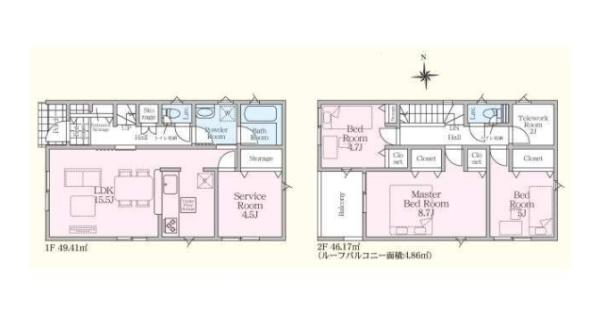 新築　クレイドルガーデン壬生町安塚第５　1号棟（全３棟）