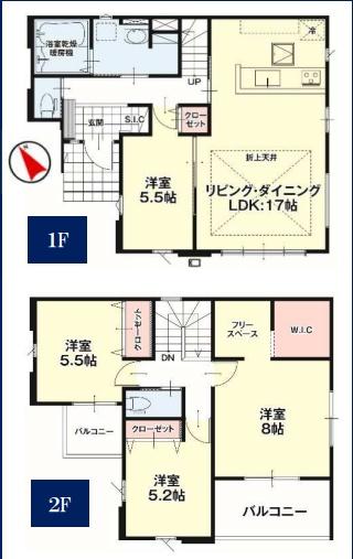 新築　リガーレ下野市緑1期　1号棟（全1棟）