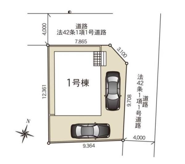 新築　クレイドルガーデン宇都宮市下荒針町第３　１号棟