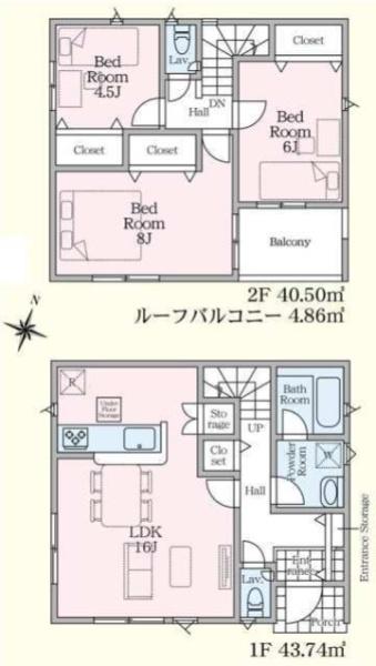 新築　クレイドルガーデン宇都宮若草第５　２号棟（全２棟）