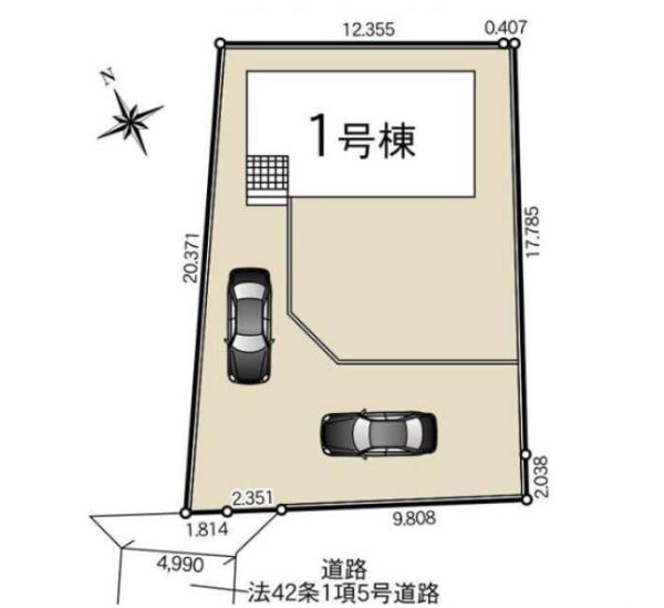新築　クレイドルガーデン真岡市台町第１０　１号棟