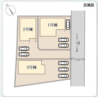 新築　リーブルガーデン上三川町上三川第１１　３号棟（全３棟）