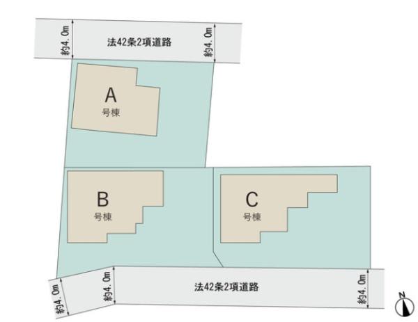 新築　ハートフルタウン宇都宮市鶴田町２４８８番　Ａ（全３棟）