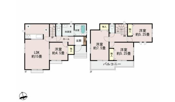 新築　ハートフルタウン宇都宮市鶴田町２４８８番　Ｂ（全３棟）