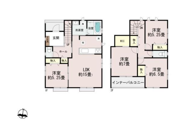 新築　ハートフルタウン戸祭2丁目99番　Ｂ棟（全３棟）