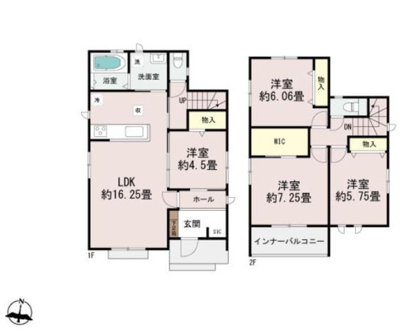 新築　ハートフルタウン戸祭2丁目99番　Ｃ棟（全３棟）
