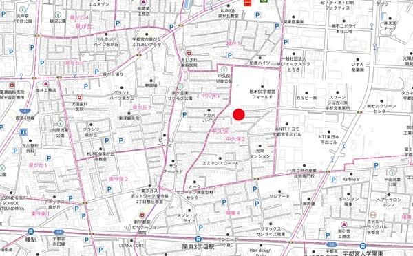 土地　宇都宮市中久保２丁目
