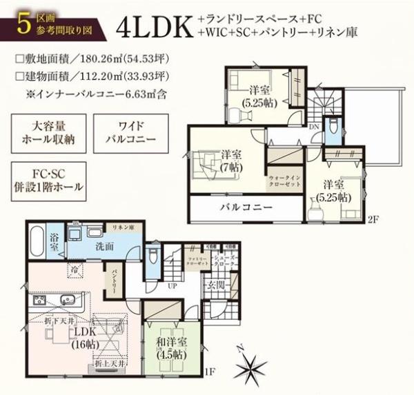 土地　グラファーレ宇都宮市台新田３期　５区画（全６区画）