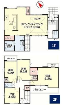 新築　リガーレ宇都宮市不動前２期　１号棟（全１棟）