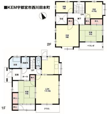 宇都宮市西川田本町３丁目の中古一戸建て