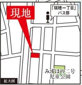 宇都宮市瑞穂１丁目の土地