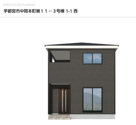 新築　クレイドルガーデン宇都宮市中岡本町第11　３