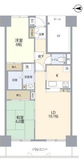 グランドハイツ今泉　西棟
