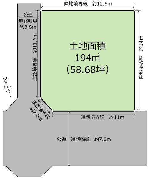 土地　宇都宮市富士見が丘４丁目