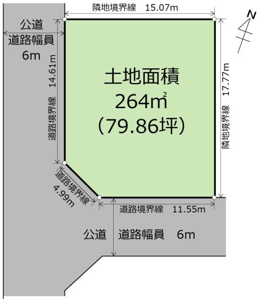 土地　さくら市きぬの里２丁目