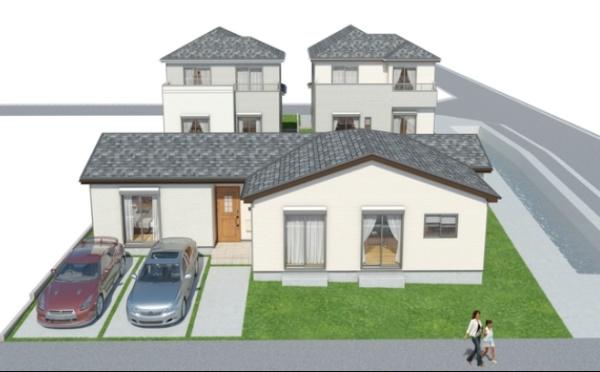 新築　ハートフルタウン中里町3020番　C号棟（全3棟）