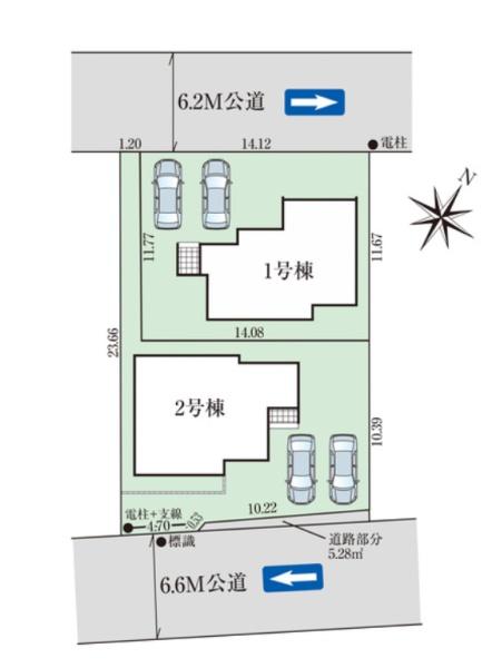 新築　グラファーレ宇都宮市日の出　１号棟（全２棟）
