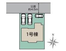 新築　ブルーミングガーデン壬生町幸町３丁目２期　１号棟