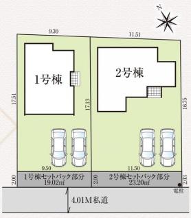 新築　グラファーレ宇都宮市峰町３期　２号棟（全２棟）