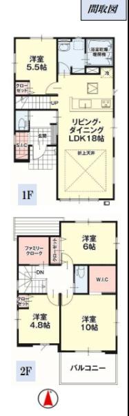 新築　宇都宮市今宮５期　１号棟（全１棟）