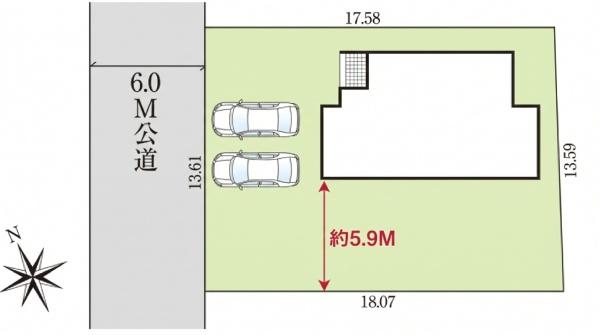 新築　グラファーレ宇都宮市下岡本町２期（全１棟）