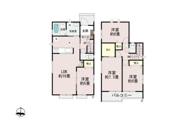 新築　ハートフルタウン　宇都宮市西原町６００番　Ａ号棟