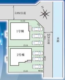 新築　グラファーレ宇都宮市江曽島１号棟（全２棟）