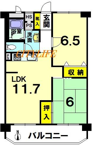 山科団地B棟