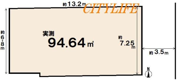 京都市中京区西ノ京内畑町の売土地