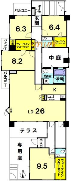 サンシティ桂坂ロイヤル壱番館