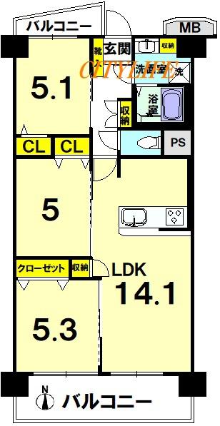 京都ロジュマン島町Ａ棟