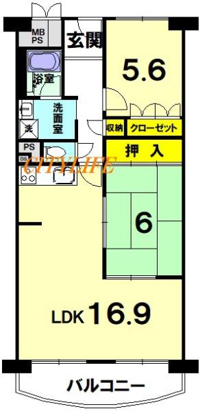 ネオコーポラス島ノ内Ａ棟
