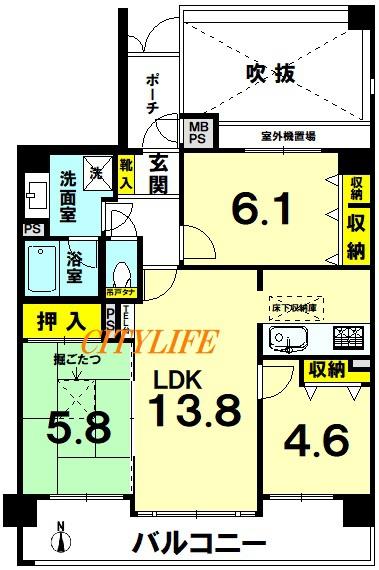 ライオンズマンション北山通