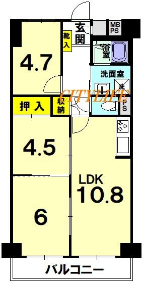 伏見日光ハイツ２号棟