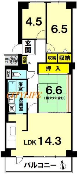 コトーハイツ伏見稲荷Ａ棟
