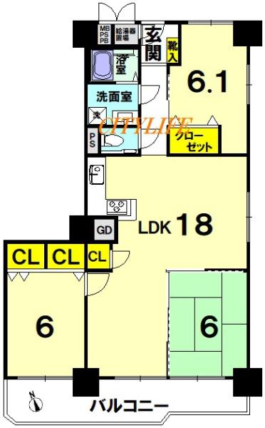 桂川ハイツ2号館
