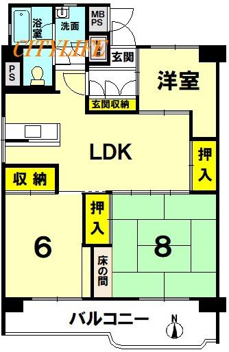 山科団地Ｃ棟