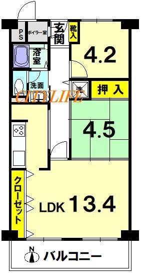 衣笠グリーンハイツ