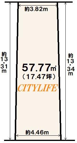 京都市中京区西ノ京伯楽町の土地