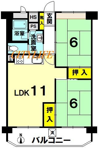 山科団地B棟
