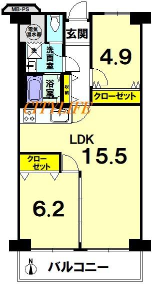 コトーハイツ伏見稲荷B棟