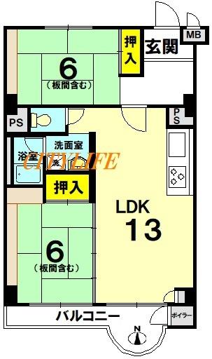 山科音羽マンションＡ棟