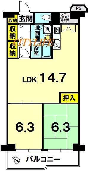 パレス洛北Ｂ棟
